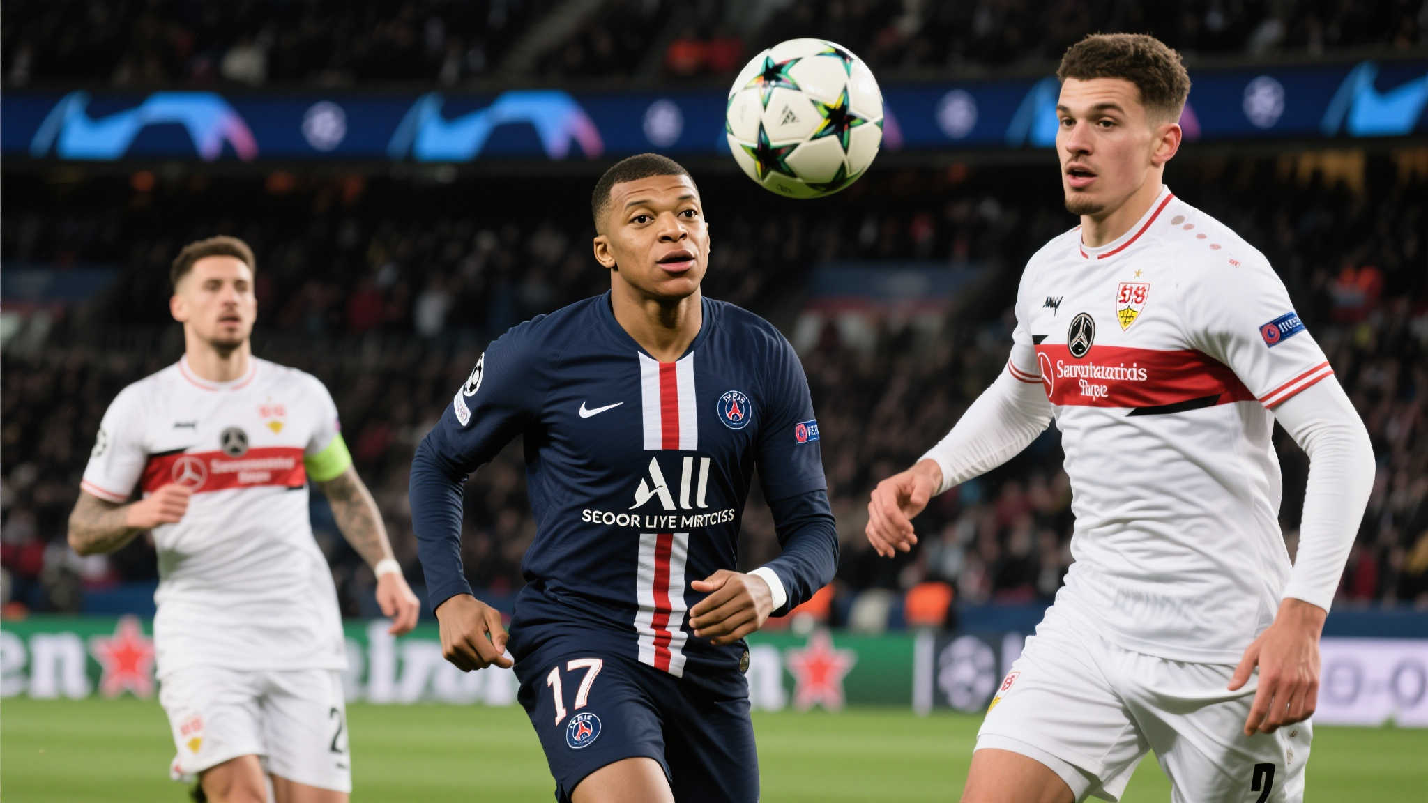 欧冠本季射正王：姆巴佩领跑，吉拉西紧随其后