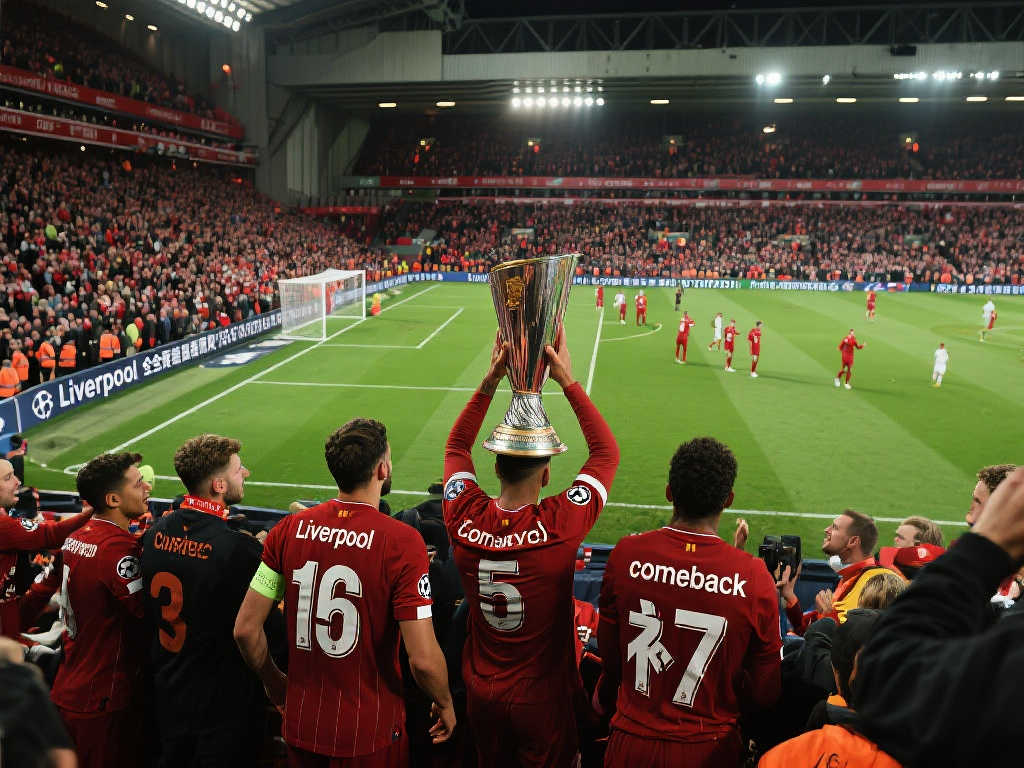 巴萨欧冠再失利,利物浦官推重提6年前逆转辉煌 巴萨欧冠再失利,利物浦官推重提6年前逆转辉煌